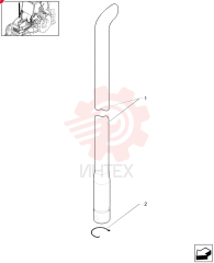 EXHAUST SYSTEM PIPE