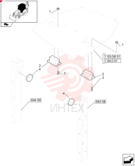 FLANGE NUT,M4 x .7, Flg