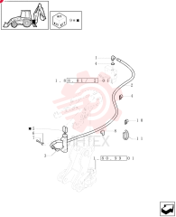 90 ELBOW,7/16"-20 JIC x 9/16"-18 ORB