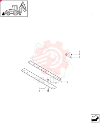 CUTTING EDGE,Reversible, 8 Holes, 200mm W x 2250mm L