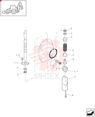 SEALING RING,0.139" Thk x 0.984" ID, -214, Cl 5, 75 Duro 9968495 (2)