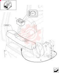 INSTRUMENT CLUSTER 85817587