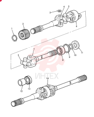 SNAP RING,M35, Ext x 1.5 Thk