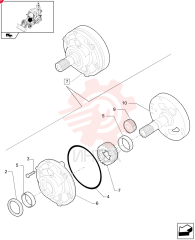 HYDRAULIC PUMP 87705431