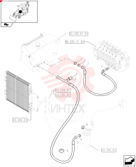 FLEXIBLE HOSE,6.4mm ID x 2400mm L
