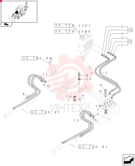 FLEXIBLE HOSE,12.7mm ID x 620mm L 87619505