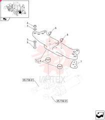 RETAINING PLATE,Bright Yellow 85818903