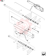 CYLINDER,Double Acting, 38mm Rod, 853mm Stroke 84327310 (2)