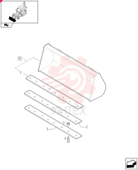 CUTTING EDGE,Weld on, 8 Holes, 150mm W x 2250mm L 85801044 (2)