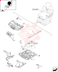 SET OF PARTS 84191178
