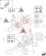 WARNING DECAL 85804324