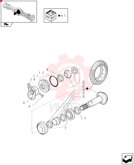 GEAR SET 85813060