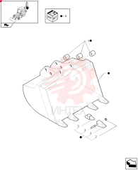 BUSHING,45.18mm ID x 61.01mm OD x 36mm L 83910634 (7)