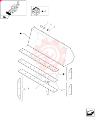 CUTTING EDGE,Weld on, 8 Holes, 150mm W x 2250mm L 85801044 (2)