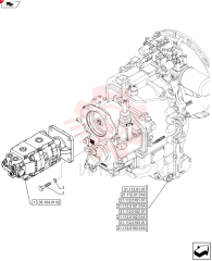 HYDRAULIC PUMP,40.26 CC 87743513 (1)