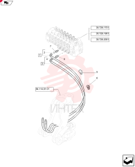 FLEXIBLE HOSE,12.7mm ID x 1200mm L