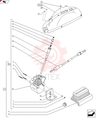 LEVER ASSY & KNOB 84135215 (3)
