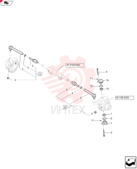 SPHERICAL BEARING,28mm ID x 52mm OD x 16mm W 87523063 (1)