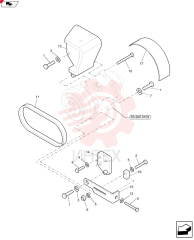 SCREW,Hex, M10 x 1.5 x 30mm, Cl 8.8 11106421 (1)