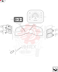 KM SPEEDOMETER 87482322