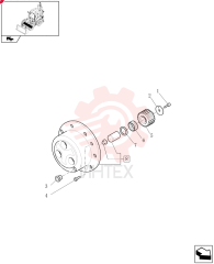 LOCK BOLT,Self, M10 x 1.25 x 50mm 85808267 (1)
