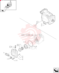 HYDRAULIC PUMP,75 CC