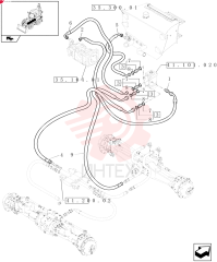 HYD CONNECTOR,11/16-16 ORS x 7/16-20 UNF-2A