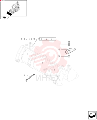 PLOW BOLT,#3, 5/8" - 11 x 2 1/4", Cl 12.9 85801371 (4)