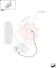 FITTING,9/16"-18 ORFS x 9/16"-18 ORB