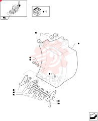 BUCKET TOOTH SHANK