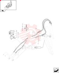 HYD TUBE,12 mm OD 87617945 (2)