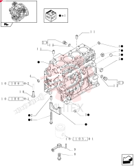 CYLINDER BLOCK,4 Cylinders