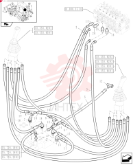 FLEXIBLE HOSE,6mm ID x 980mm L