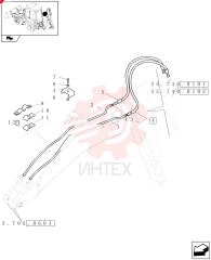 HYD TUBE,12 mm OD 87617945 (2)