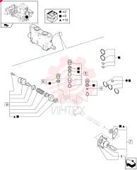HYD VALVE SECTION 84373258
