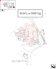 BOLT,Hex, M14 x 1.5 x 45, 8.8, Full Thd