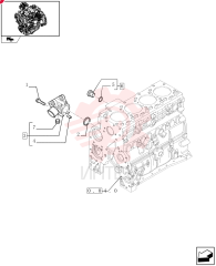 SCREW,Hex, M10 x 1.5 x 80