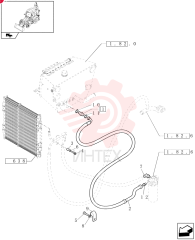 HYD CONNECTOR,1-11/16-12 ORFS x 1-5/16-12 ORB