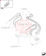 HYD CONNECTOR,1" - 14 ORFS x 1-1/16 - 12 ORB