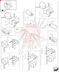 LOCK NUT,M5 x .8, Flg