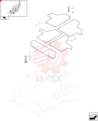INSULATION,80mm W x 720mm L x 60mm Thk