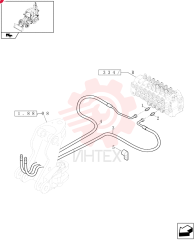HYD CONNECTOR,1" - 14 ORFS x 1-1/16 - 12 ORB