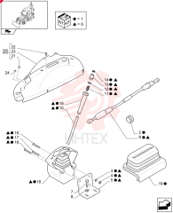 LEVER ASSY & KNOB 84135215