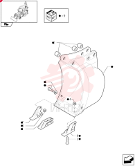 BUCKET TOOTH SHANK