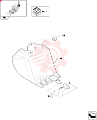 BUSHING,45.18mm ID x 61.01mm OD x 36mm L 83910634 (5)