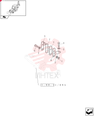 NUT,M8 x 1.25, Cl 8