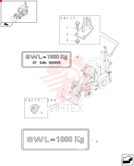 BOLT,Hex, M14 x 1.5 x 45, 8.8, Full Thd