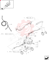 TEE,13/16'-16 ORFS x 9/16'-18 x 7/8'-14 ORB