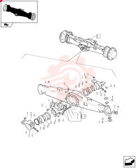 4WD AXLE ASSY