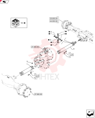 PROPELLER SHAFT,201.9mm L 84120429 (2)